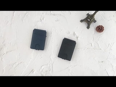 Aanpasbare multifunctionele luxe aluminiumkartportefeuilles voor 12 kaarten