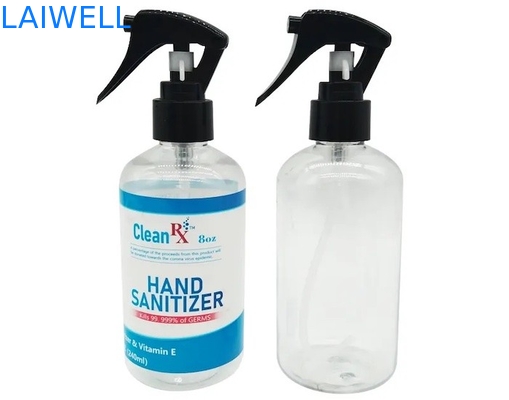 250ML van de de Nevelfles van de HUISDIERENtrekker Plastic de Verpakkerscontainer met Shenzhen-Ladingshaven & Beschikbare Druk