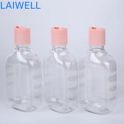 73*41*145MM 250ML Eco de Flessen Opnieuw te gebruiken Plastic Containers van de HUISDIEREN Vierkante Transparante Lotion voor Huisorganisatie