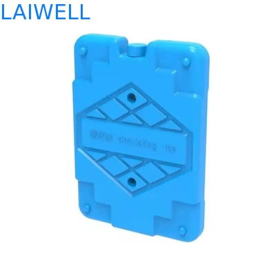 Het blauwe HDPE van de het Ijsdiepvriezer van de Baksteenfles van de het Blokdouane Plastiek van de het Gewichts Hoge Vochtbestendigheid kan