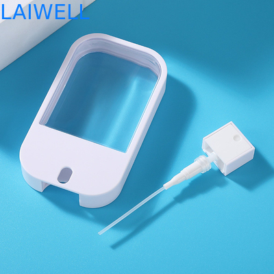 30ML Draagbare Handheld Kaart Alcohol Sanitizer Dispenser Kleine Reizen Make-up Remover Spray Fles