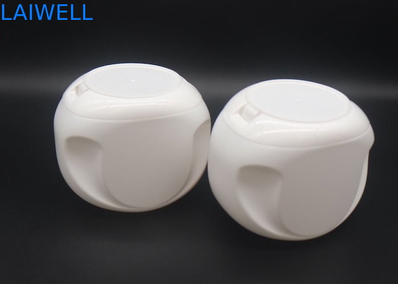 Witte van de het Geldoos van de Kleurenwasserij Duurzame PE de Opslagdoos van de Plastic Containers Detergent Fles