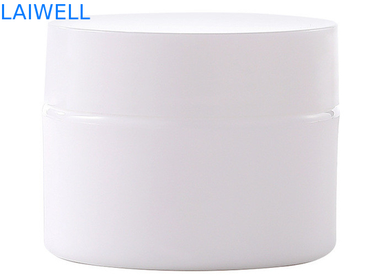 35G van de de Roomkruik van pp Plastic van de de Mug Afstotende Fles van het de Make-uppakket de Opslagcontainers van Aromatherapy Witte Gemakkelijk te dragen