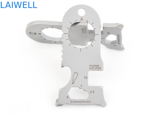 60mm EDC-gereedschapskaart Lichte en slanke ontwerp multifunctionele flesopener voor uw gemak