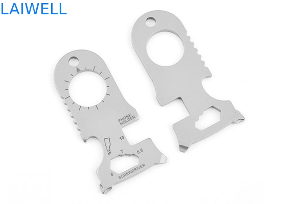 60mm EDC-gereedschapskaart Lichte en slanke ontwerp multifunctionele flesopener voor uw gemak