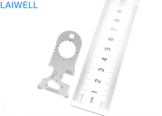 60mm EDC-gereedschapskaart Lichte en slanke ontwerp multifunctionele flesopener voor uw gemak