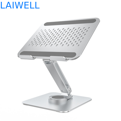 260*238*64MM 360 graden rotatie Draagbaar zilver vouwlift Aluminium Laptop koelplaat