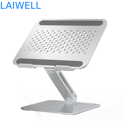260*230*56mm Draagbaar zilver vouwlift aluminium verstelbare laptop koelstand voor bureau