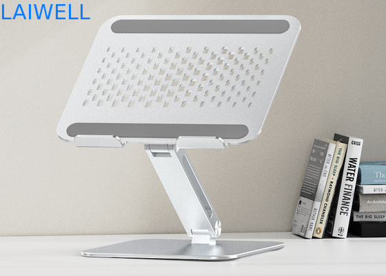 260*230*56mm Draagbaar zilver vouwlift aluminium verstelbare laptop koelstand voor bureau