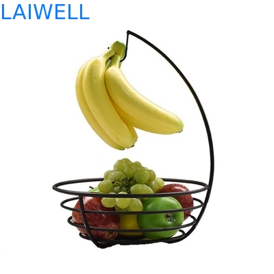 Hoogverkochte metalen huishoudelijke artikelen 37*27cm Champagne bakvernis ijzeren creatieve fruitplaat met aangepast ontwerp