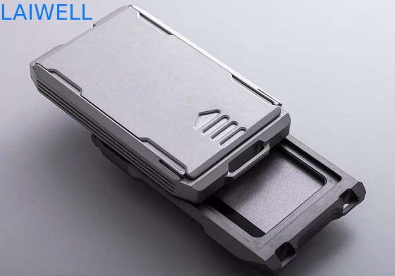 109*64*15mm Customized RFID Aluminium Card Wallet Vereenvoudig uw leven met deze compacte opslagoplossing