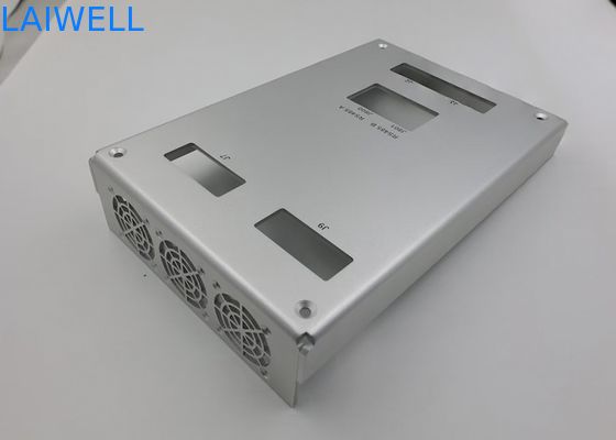 Aangepaste Zeefdruk Geanodiseerd Aluminium Plaatbewerking Chassis Shell Lasersnijden Naadloos Buigen