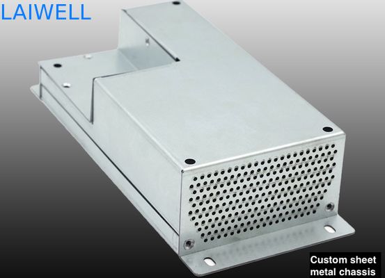 ISO 9001 2015 Controle en corrosiebestendige eigenschappen Gegalvaniseerde plaatmetalen verwerking Aangepaste chassis Shell