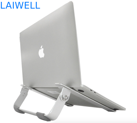 Minimalism 4 sectieaanpassing 3mm Laptop Metaalhouder die Ipad-Tribune vouwen