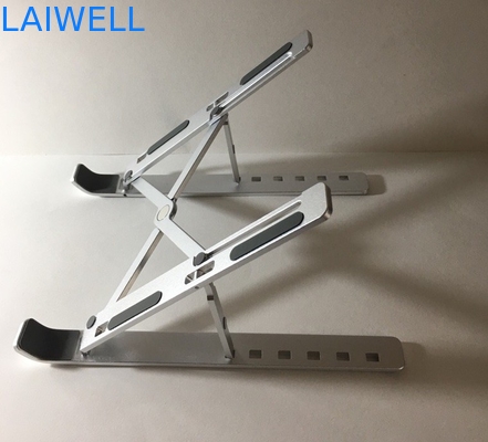 Het stempelen Machinaal bewerkend 4mm Macbook Pro de Vouwbare Tribune/Houder van Aluminiumipad