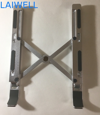 Het stempelen Machinaal bewerkend 4mm Macbook Pro de Vouwbare Tribune/Houder van Aluminiumipad