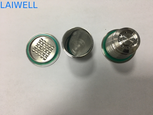 CNC Draaibank die de Opnieuw te gebruiken de Koffiecapsule van SS304/Kop van de Koffiefilter machinaal bewerken