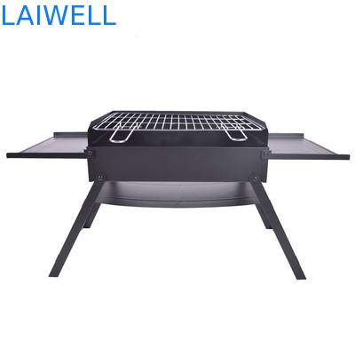 Lichtgewicht 45*30*30cm de Grills van de Verchroomd Staalbarbecue draagbare het kamperen barbecuegrills