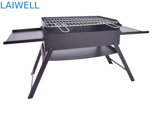 Lichtgewicht 45*30*30cm de Grills van de Verchroomd Staalbarbecue draagbare het kamperen barbecuegrills