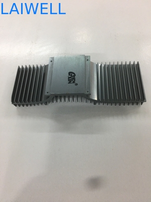 De anodiserende Zwarte Uitdrijvende Gestempelde de Draaibank van Aluminiumdelen Koeler van het Aanpassingsmetaal Cpu