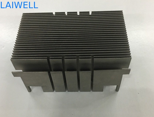Aluminium 6062 van de douanegrootte CNC Metaal die de Koeler van Grey Electric stempelen cpu