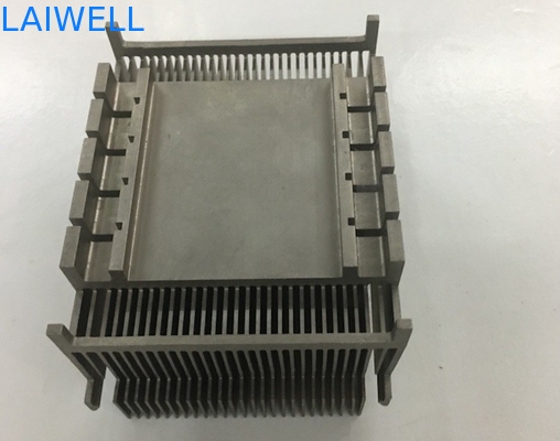 Aluminium 6062 van de douanegrootte CNC Metaal die de Koeler van Grey Electric stempelen cpu