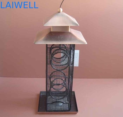 Van het het Ijzermetaal van het roestbewijs de Vogelvoeder/van de het Huisvoeder van de Tuinvogel Steunoem