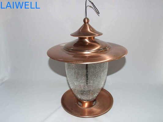 EN71 de elektrische Post van Suet Feeder Metal Bird Feeding van het Plateren Hangende Metaal
