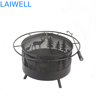 Metaaldraad het Verwarmen om Grills 552*550*550mm van de Roestvrij staalbarbecue