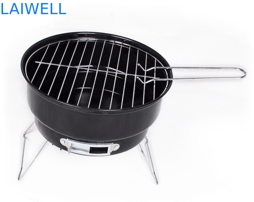 Metaal die 25.6*21.5cm de Grills Openluchtmini portable oven stempelen van de Staalbarbecue