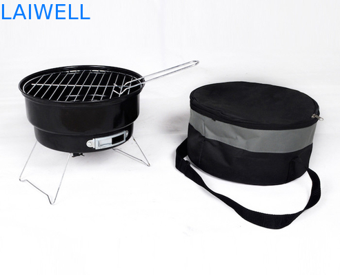 Metaal die 25.6*21.5cm de Grills Openluchtmini portable oven stempelen van de Staalbarbecue