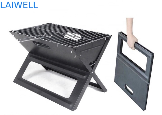 SGS 45cm de Grill van de dia Draagbare Vouwende Barbecue/de Grill Gemakkelijke Opstelling van de Metaalhoutskool