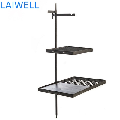 Het Kampvuurwarmhoudplaat Combo van 37 Duim het Kamperen de Barbecuegrills van het Schommelingsstaal