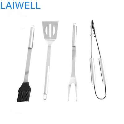 De Grill van de het Roestvrije staalbarbecue van BARBECUEtoebehoren 10PCS 304 met Aluminiumgeval