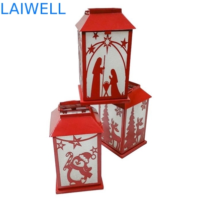 antiroest 140*140*245mm de Orkaanlamp van metaalkerstmis Wind voor Decoratie