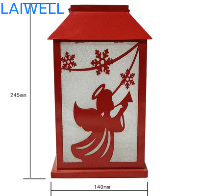 antiroest 140*140*245mm de Orkaanlamp van metaalkerstmis Wind voor Decoratie