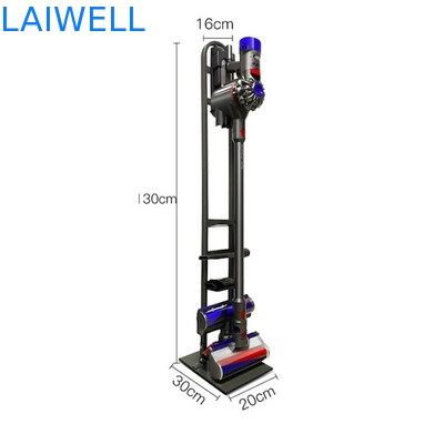 Douane 3mm H127cm-Metaalhouseware Vrije het Gat van Dyson Vacuum Cleaner Storage Rack