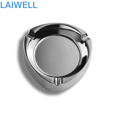 Modern Zilver die 83mm Vrij het Asbakjenikkel oppoetsen van de Metaalzak