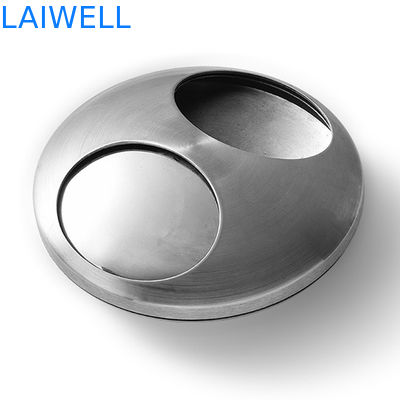 Innovatieve zinklegerings sigarettenhouder metalen zak asbak met zandblasing afwerking voor een moderne look