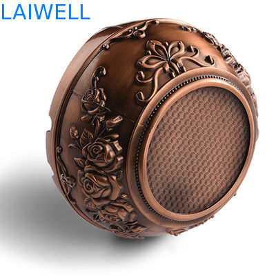 Creatief ontwerp metalen zakasbak proces spuitgieten mini praktisch aangepast plating goudkleur zinklegering sigarenhouder​