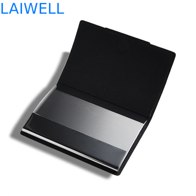 Van de het Aluminiumkaart van Oxford van de luxepolyester Gekleurd de Portefeuilles Dubbel