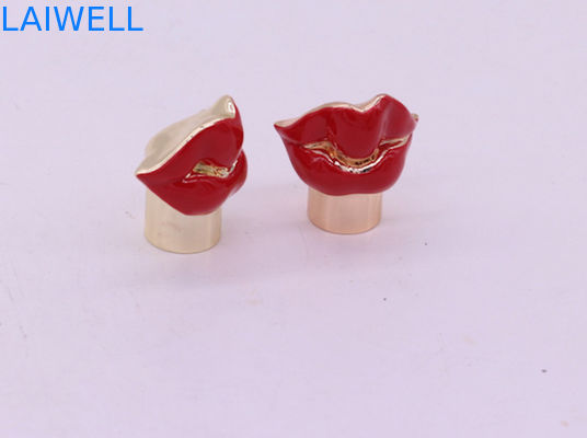 Rose Red Plated-van het ParfumKroonkurken van de lippenvorm de Anticorrederende stof