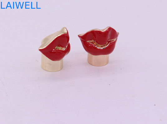 Rose Red Plated-van het ParfumKroonkurken van de lippenvorm de Anticorrederende stof