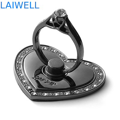 SGS die de Matrijzenafgietsel 4.5*4cm oppoetsen van het Behandelingsmetaal Hart Gevormde Telefoonhouder