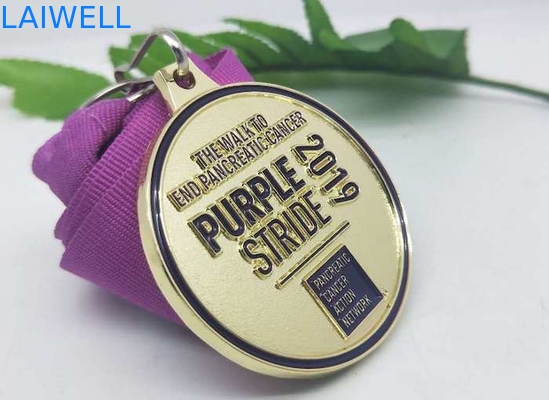 Van de het Metaalmedaille van het matrijzenafgietsel van het het Zandstralenzink de Legeringsmedaille met Zacht Email
