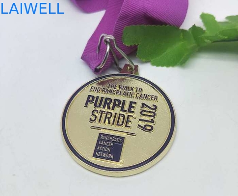 Van de het Metaalmedaille van het matrijzenafgietsel van het het Zandstralenzink de Legeringsmedaille met Zacht Email
