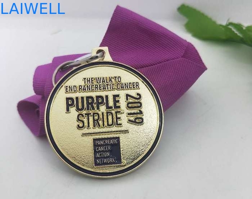 Van de het Metaalmedaille van het matrijzenafgietsel van het het Zandstralenzink de Legeringsmedaille met Zacht Email
