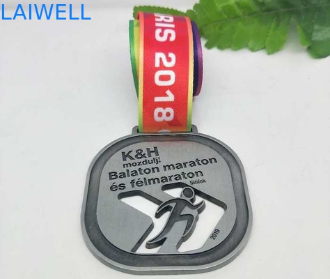 Holle CNC het Metaalmedaille Retro Debossing van Marathonsporten