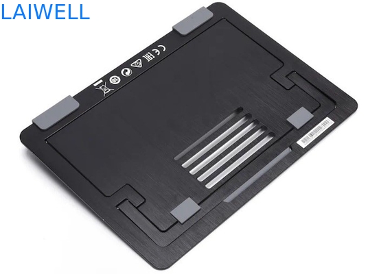 De draagbare Aluminiumlaptop Tribune van Tray Brushed Finishing Foldable Laptop