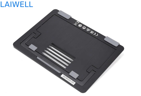 De draagbare Aluminiumlaptop Tribune van Tray Brushed Finishing Foldable Laptop